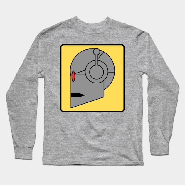 Serious Robot Long Sleeve T-Shirt by HMShirts